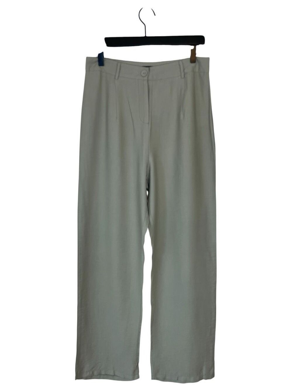 Nasty Gal Straight Legged Textured Dress Pants Sage Size 8